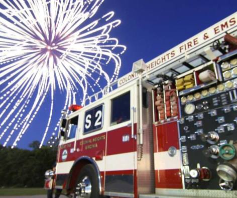 Fireworks Firetruck