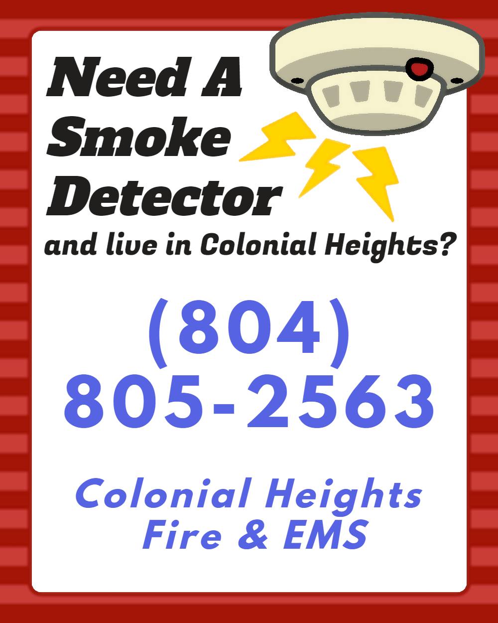 Smoke Detector Flyer